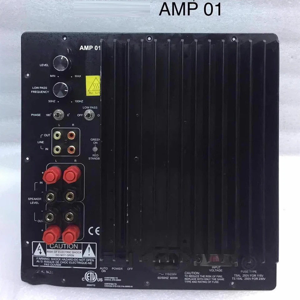 ARSLAB고출력 액티브 서브우퍼 보드 600W 01