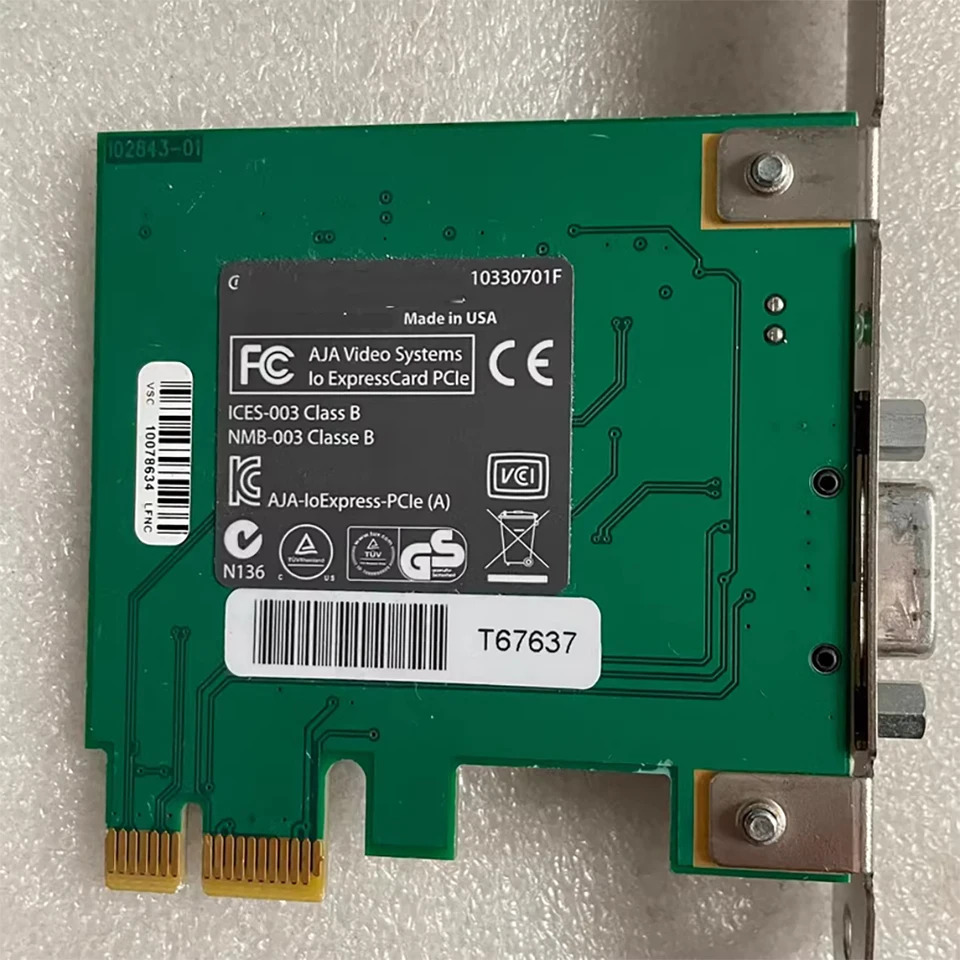 PCIe 비디오 캡처 카드 AJA 102844-R1