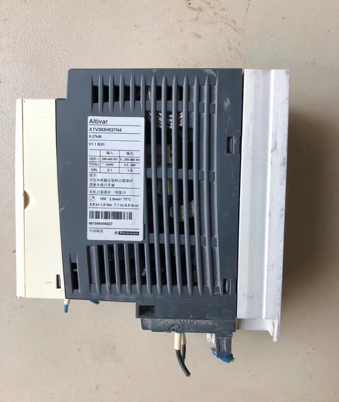 ATV303H037N4 리퍼 인버터 0.37kw-380/460v 기능 OK