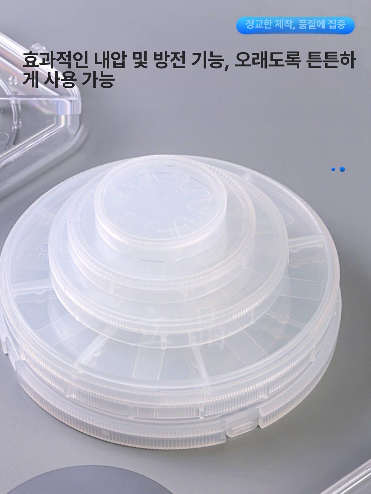 보관함 캐리어 방지 덮개 케이스 반도체 정전기 투명 실리콘칩 - 상세 이미지 4
