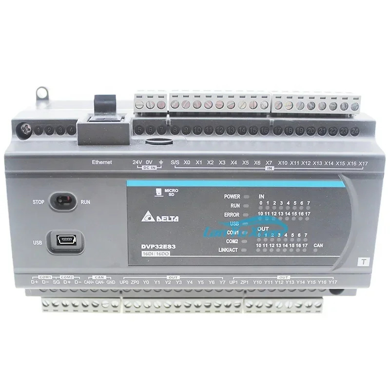 PLC DVP32ES311T 모션 제어 기능 고효율 메인프레임 CPU 모듈 컨트롤러 원본