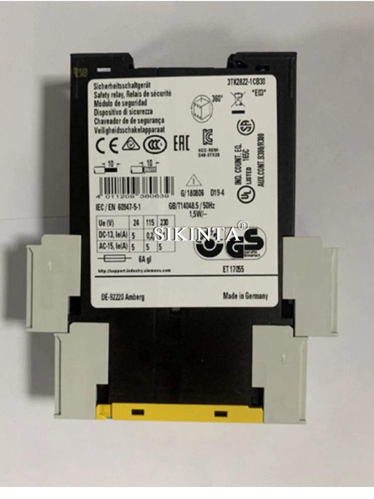 안전 릴레이 3TK2822-1CB30 완전 리퍼
