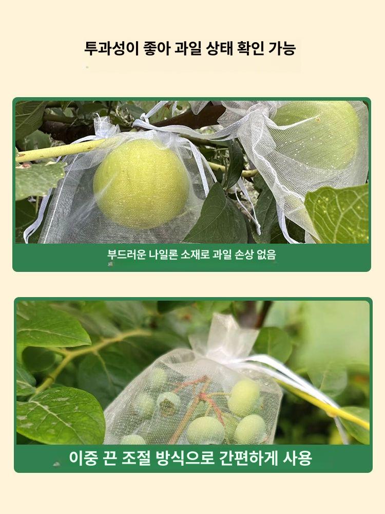 과일 봉지 포장지 재사용 주머니 포도 포장재 복숭아 딸기 - 상세 이미지 3