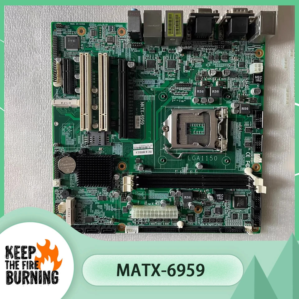 산업제어 마더보드M-6959 버전 3.0 H81 듀얼 네트워크 포트 LGA1150