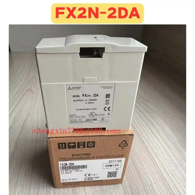 오리지널 FX2N-2DA PLC 모듈 FX2N 2DA 신