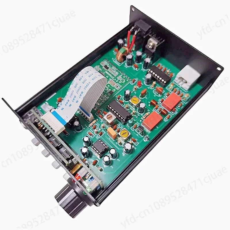 R60 FM 방송 항공 밴드 PLL 리시버 키트 88-108MHz AM 118-136MHz 이차 주파수 변환 라디오