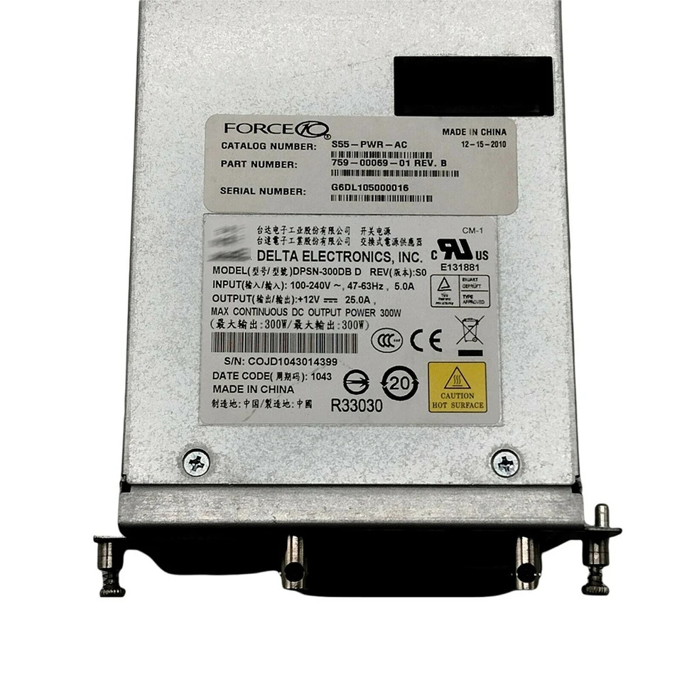 델타 DPSN-300DB D서버 전원공급장치 300W