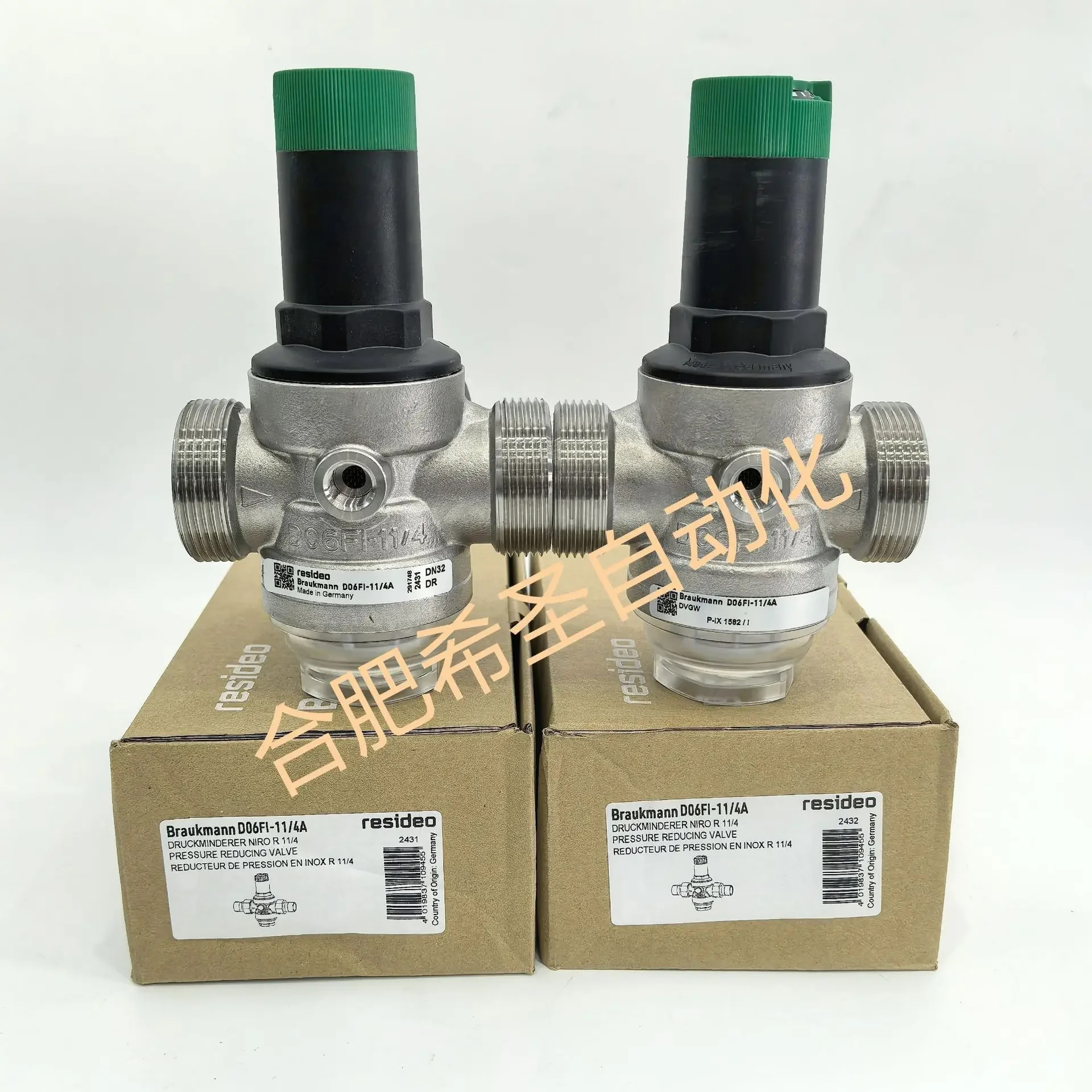 Resideo D06FI-11/4A 스테인레스 스틸 감압밸브 DN32