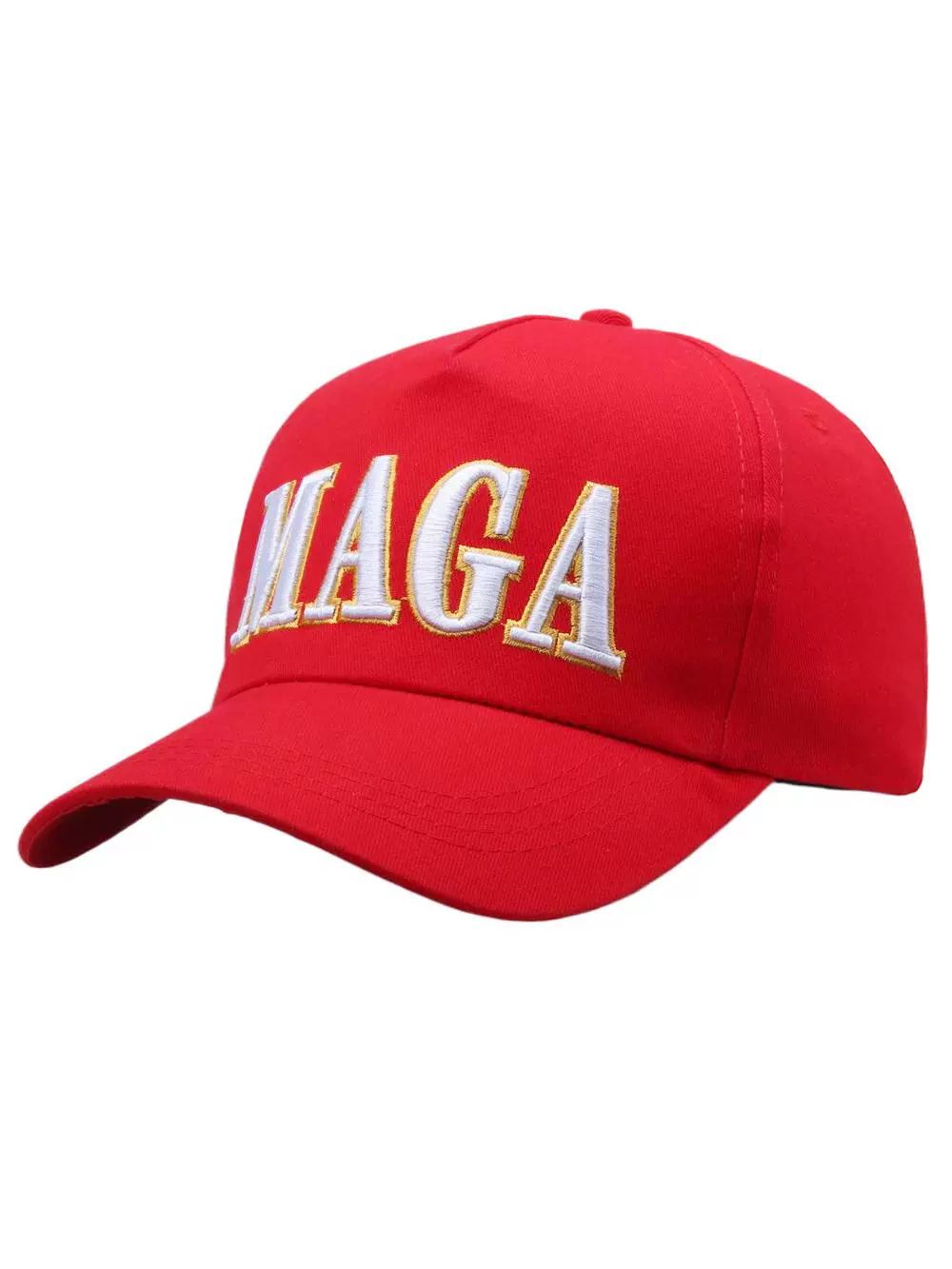 USA 모자 미국 볼캡 남녀공용 빨간색 아메리칸 코튼 레드MA 프리 사이즈 (58cm) - 상품 이미지