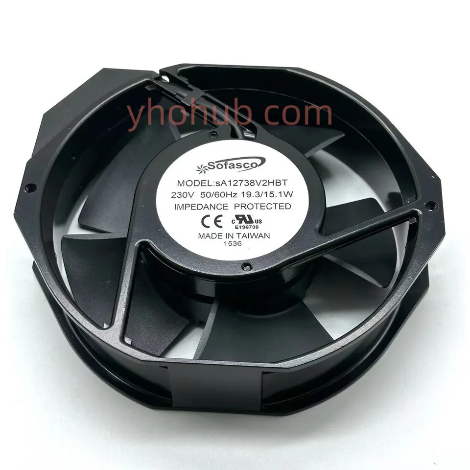 Sofasco 서버 냉각팬 AC 220V 15.1W sA12738V2HBT