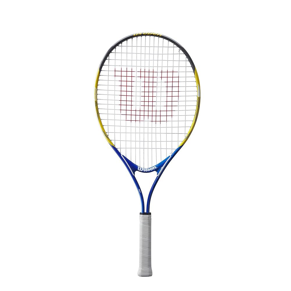 Wilson US 오픈 25 J/Y 리크리에이셔널 테니스채 Blue/Yellow 25 - 상품 이미지