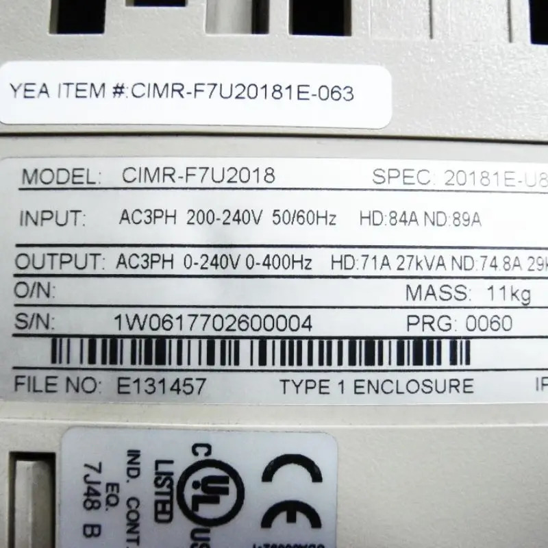 Yaskawa CIMR-F7U CIMR F7U 인버터 내 새