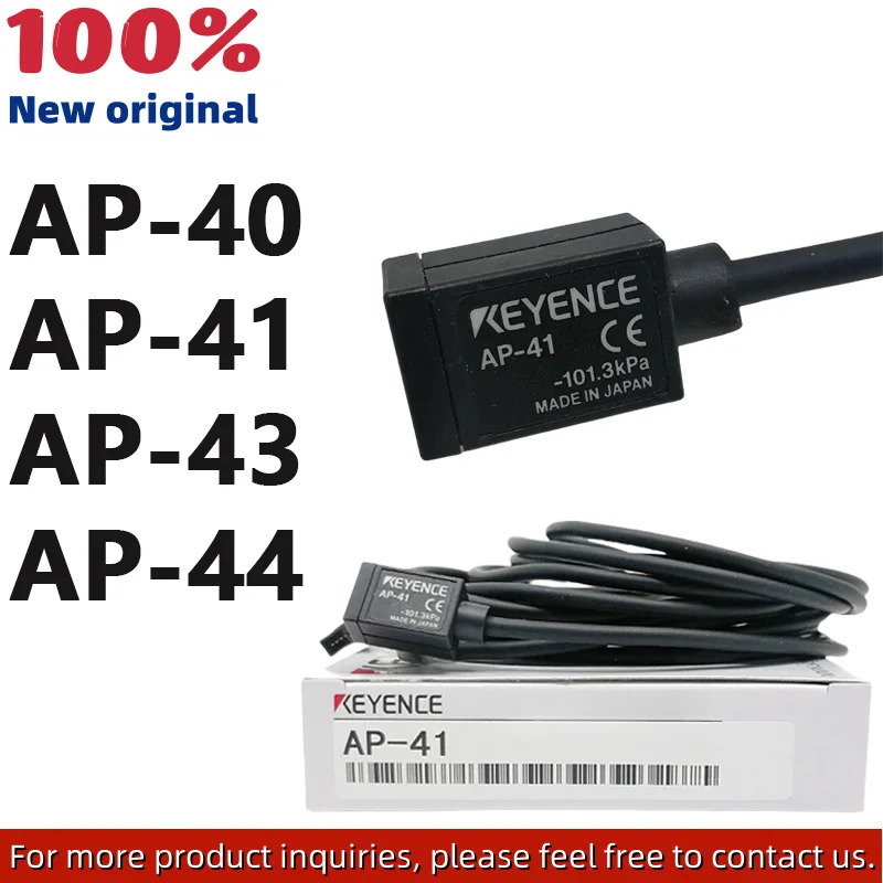 KEYENCE 오리지널 AP-40 AP-41 AP-43 AP-44 디지털 압력센서 더 대해 하실 수 있습니다.