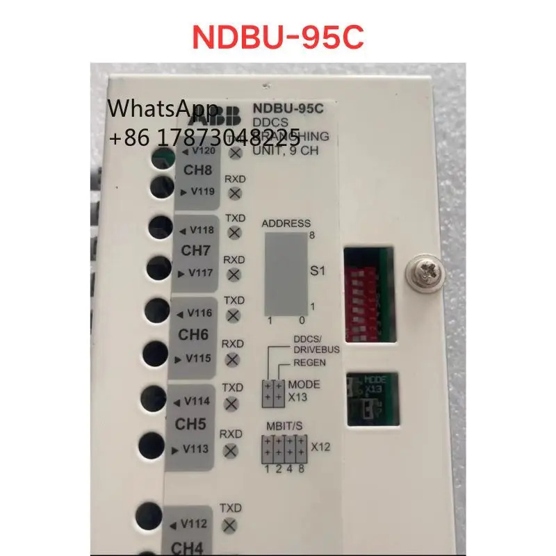리퍼 NDBU-95C ABB 주파수 변환기 광섬유 분배기 기능 OK