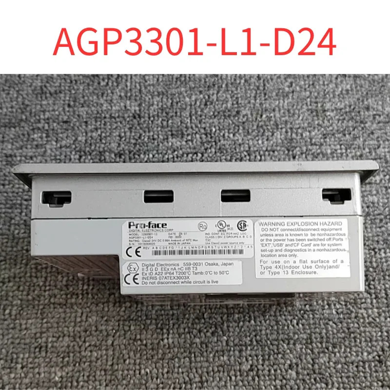리퍼 3280007-13 AGP3301-L1-D24 HMI 터치 스크린 OK