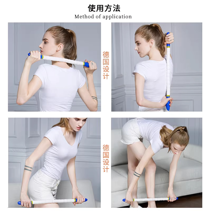 스틱 마사지봉 풀링바 괄사 도구 두피 발 허벅지 전신 52cm - 상세 이미지 4
