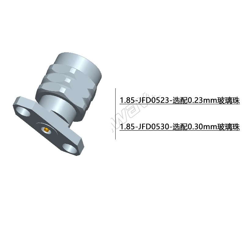 수 분리형 커넥터 1.85mm 10.2mm 2 홀 65G