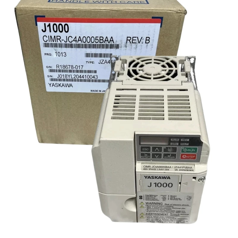 새 Yaskawa CIMR-JC4A0005BAA 인버터