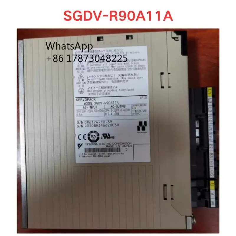 리퍼 새 SGDV-R90A11A 서보 드라이버 기능 OK