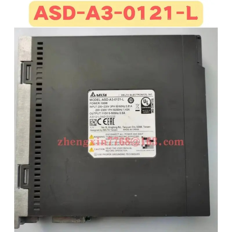 리퍼 서보 드라이브 ASD-A3-0121-L ASD A3 0121 L 정상 기능 완료