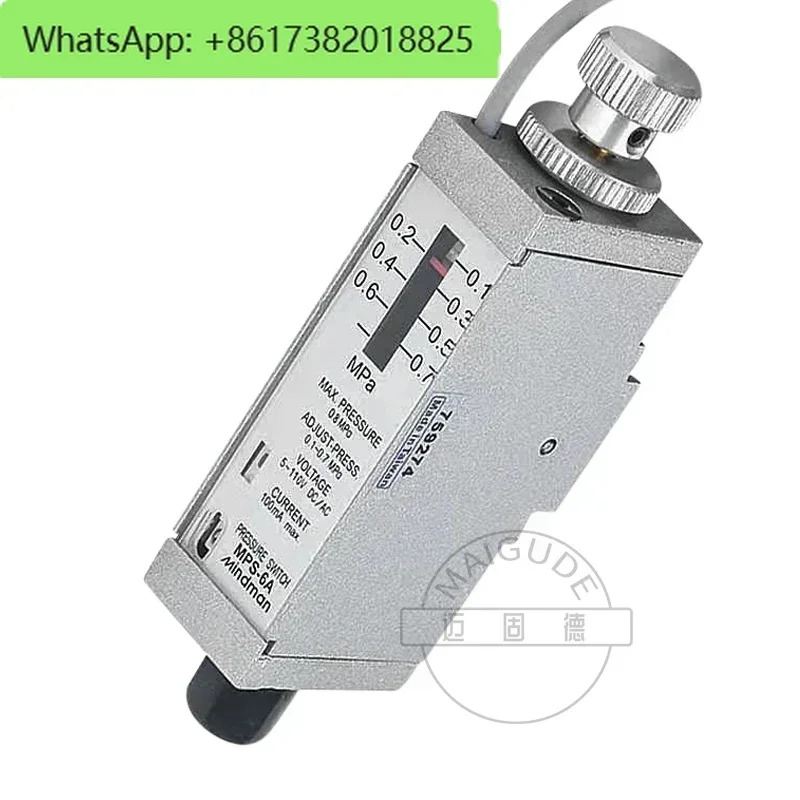 MPS-6A 대만 골드 MINDMAN 정상 개방 유도 스위치 압력 컨트롤러가 몇 초 전송됩니다.