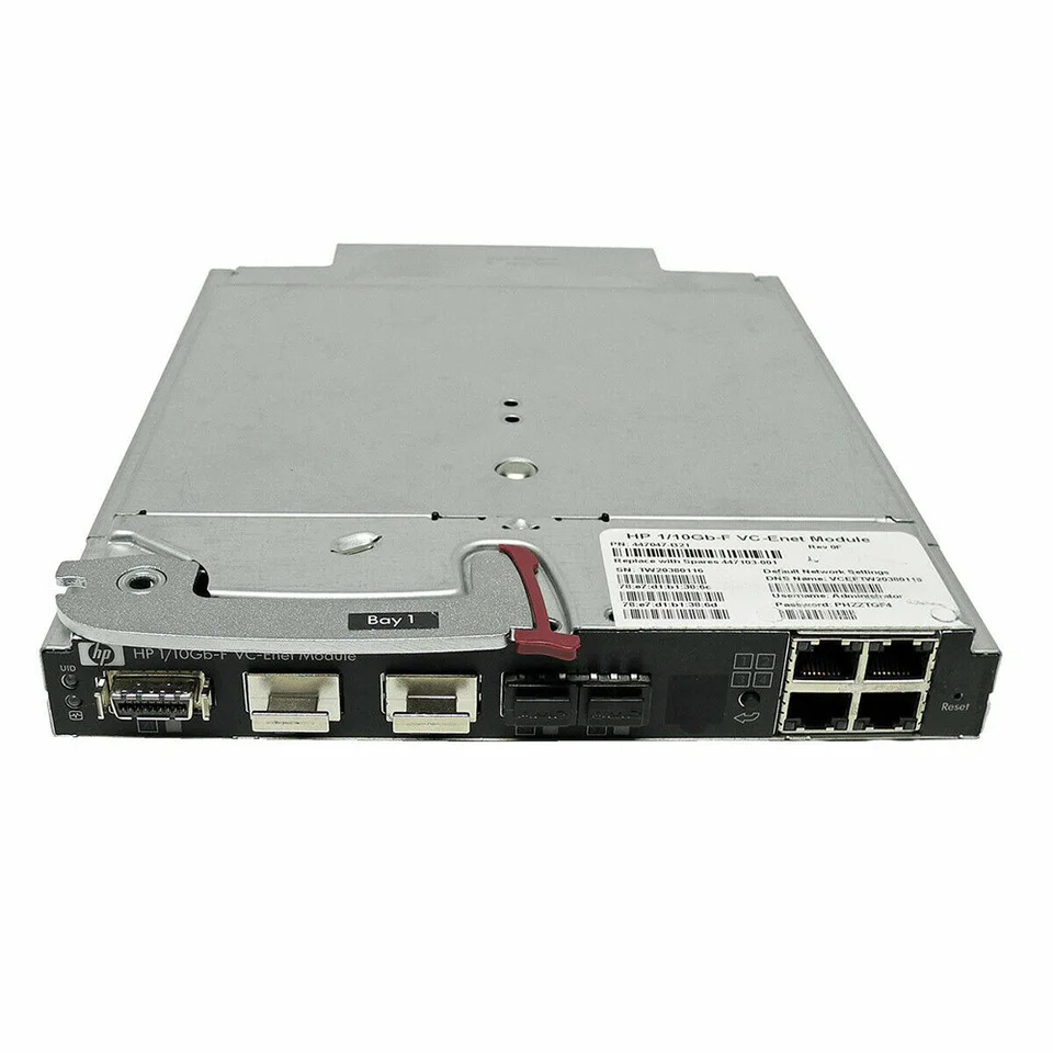 hp호환 BLc 작동 1/10Gb VC Enet 447047-B21 447103-001 스위치 전 완전 리퍼