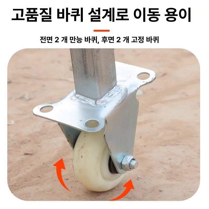 기립대 보조기 훈련 스탠딩 기구 장치 워커 목장 부축 가축 송아지보행기 사육 - 상세 이미지 3