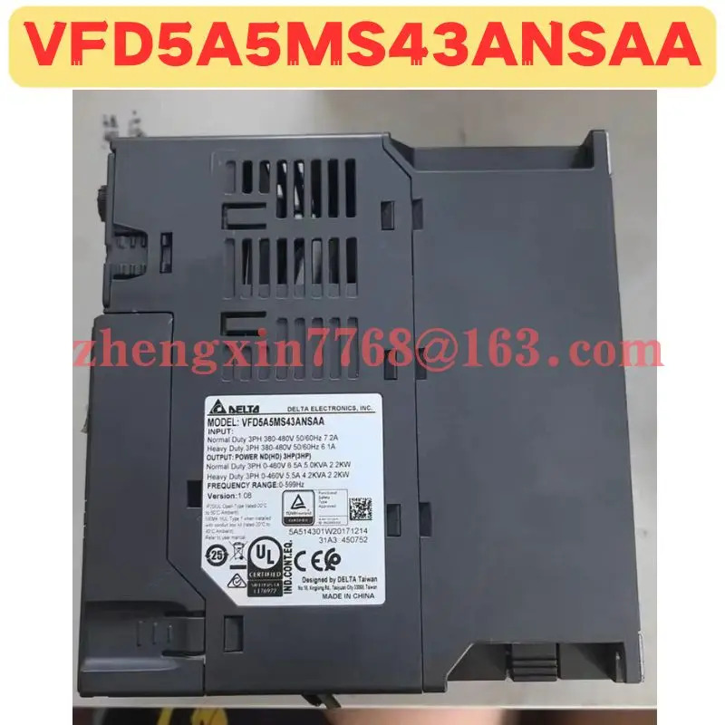 리퍼 주파수 변환기 정상 기능 완료 VFD5A5MS43ANSAA