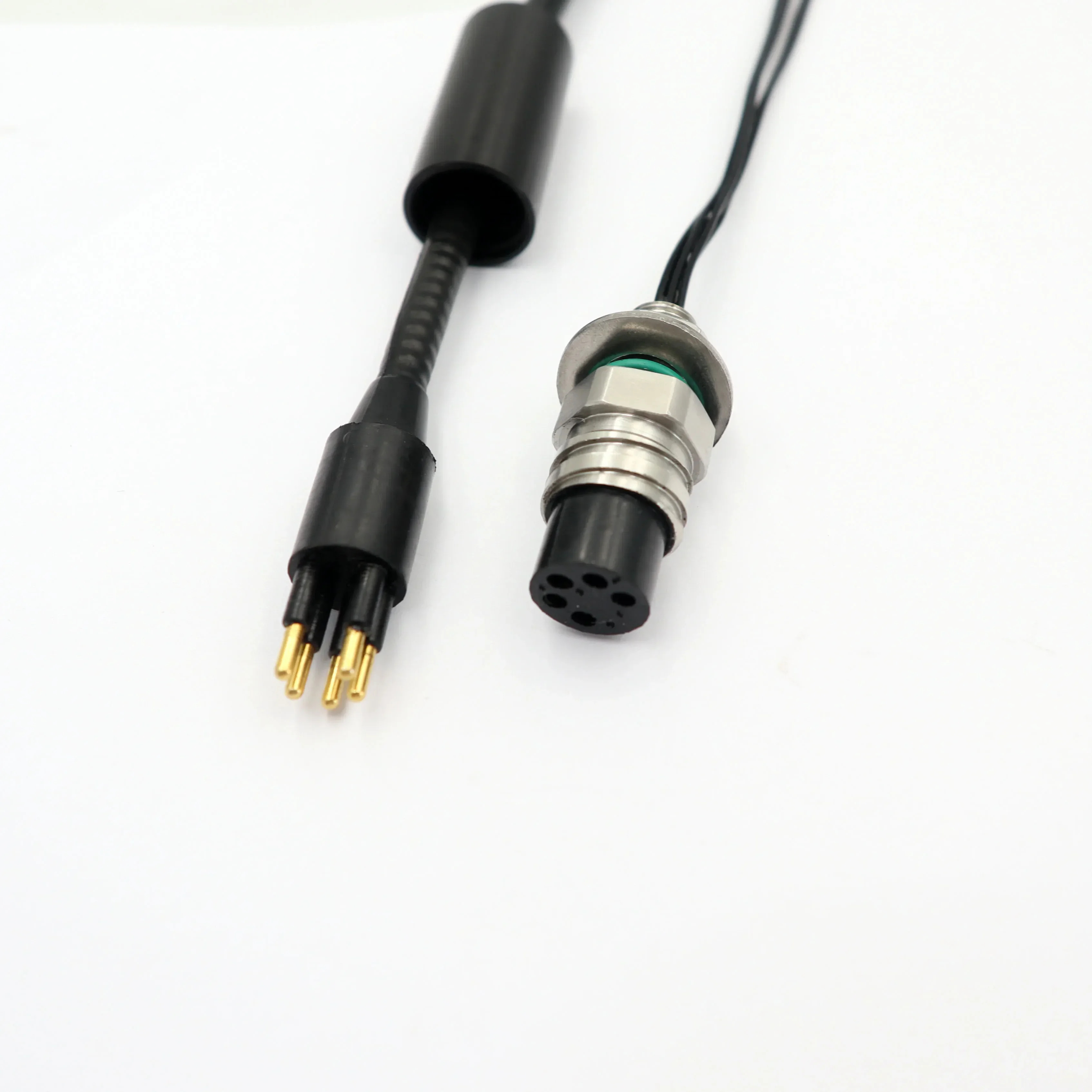 원형 소형 방수 커넥터 케이블 수커넥터 2-6 코어 HYSF