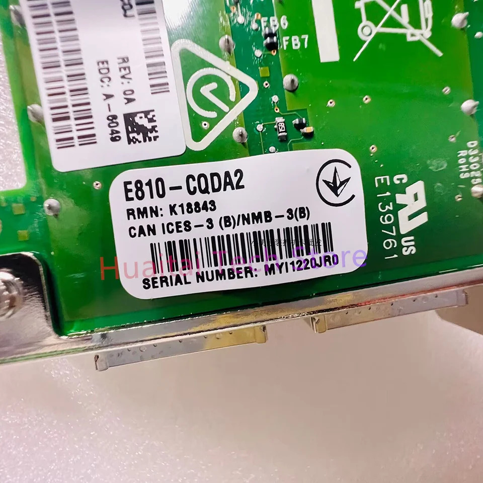hp호환E 100Gb QSFP28 듀얼 포트기가비트 네트워크 어댑터 P21112-B21 P21114 E810-CQDA2