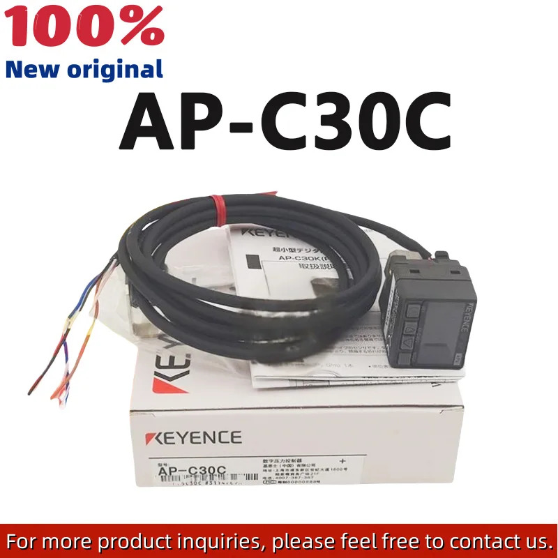 KEYENCE 오리지널 AP-C30C 디지털 디스플레이 압력 스위치 센서 더 대해 하실 수 있습니다.