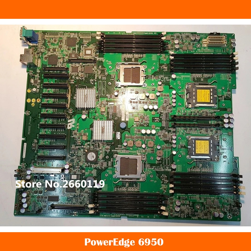 DELL PowerEdge 6950 W466G 메인보드 WN213 FR933 hp호환608 마더보드 리퍼 완료