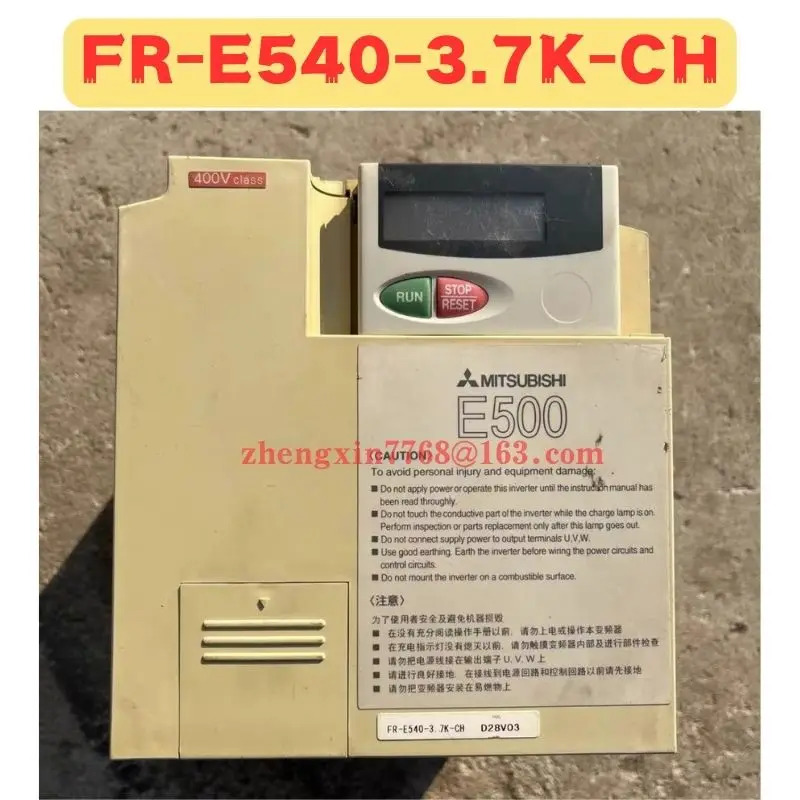 리퍼 주파수 변환기 FR-E540-3.7K-CH FR E540 3.7K CH 정상 기능 완료