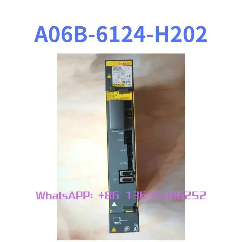 A06B-6124-H202 리퍼 드라이브 실행 기능 OK