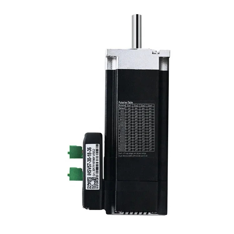 iHSV57-30-18-36 180W 3000rpm 고속 36V 통합 AC 서보모터 드라이브 모터