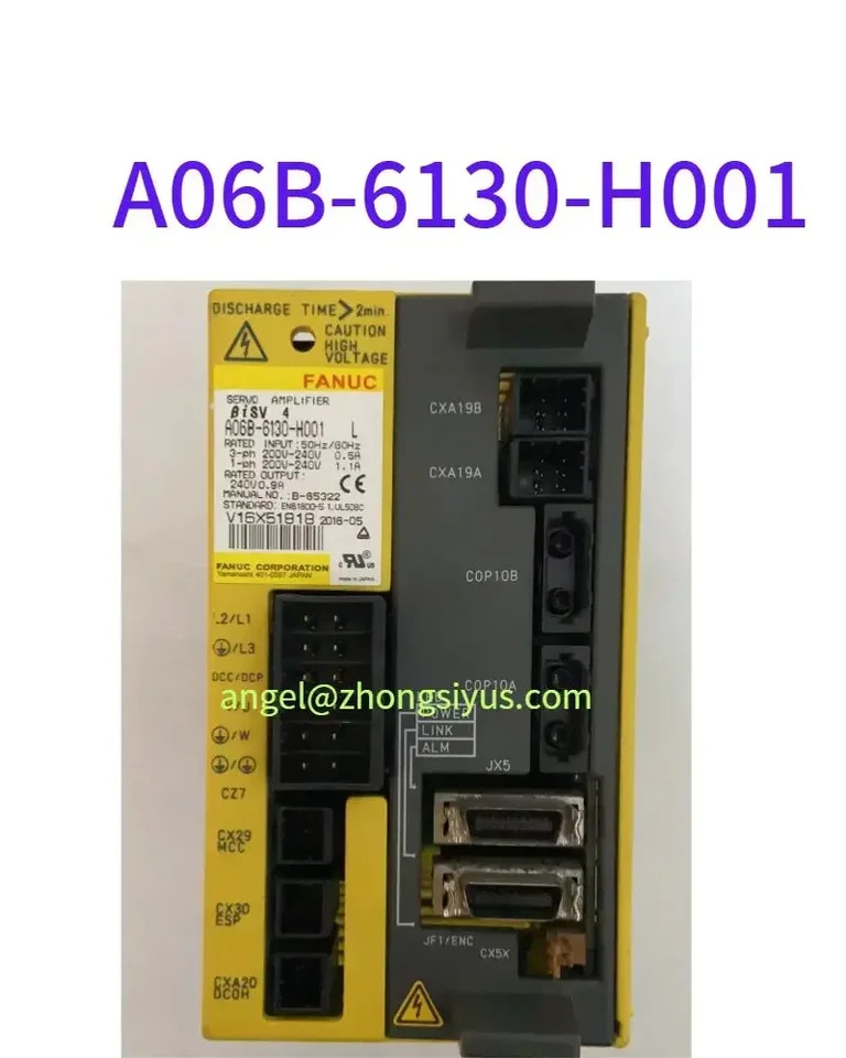 CNC 시스템 기계Fanuc 서보 A06B-6130-H001 리퍼