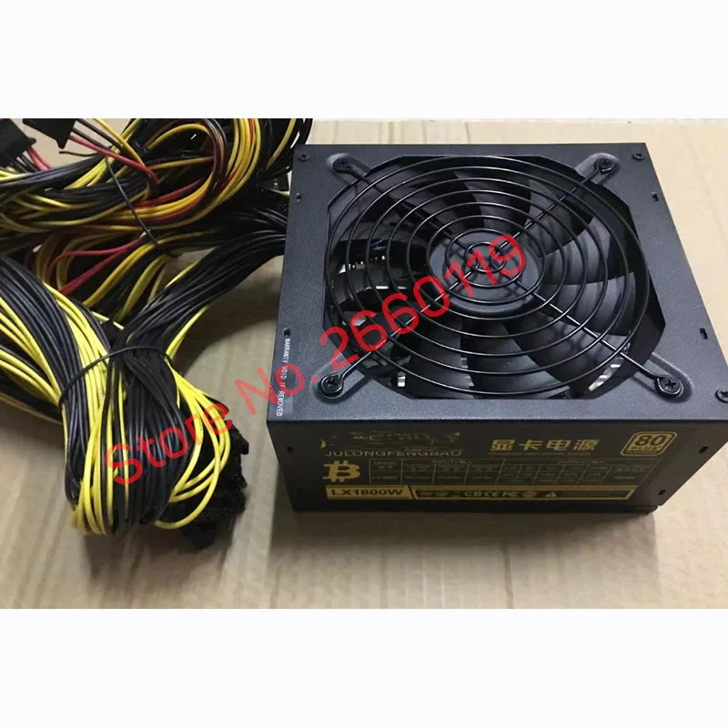 그래픽 카드 전원공급장치 LX1800W 지지대 8 개 16 6 2p 1800W