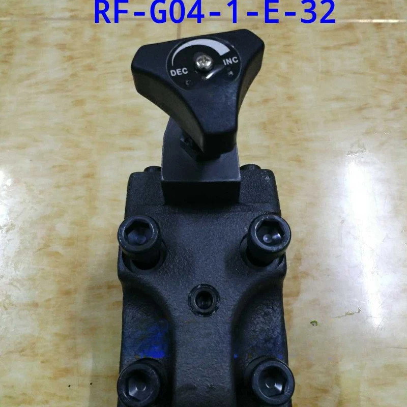 오일 배수 구멍 사출 성형기 액세서리 수동 조절식 배압 밸브 노던 RF-G04-1-E-32