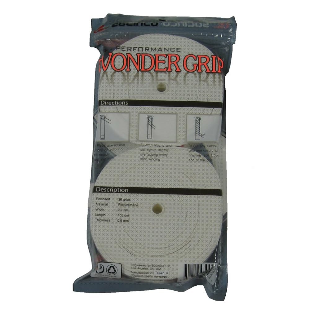 Solinco Wonder Grip 테니스 오버그립 30팩 끈적임 - 부드럽고 - 상세 이미지 2