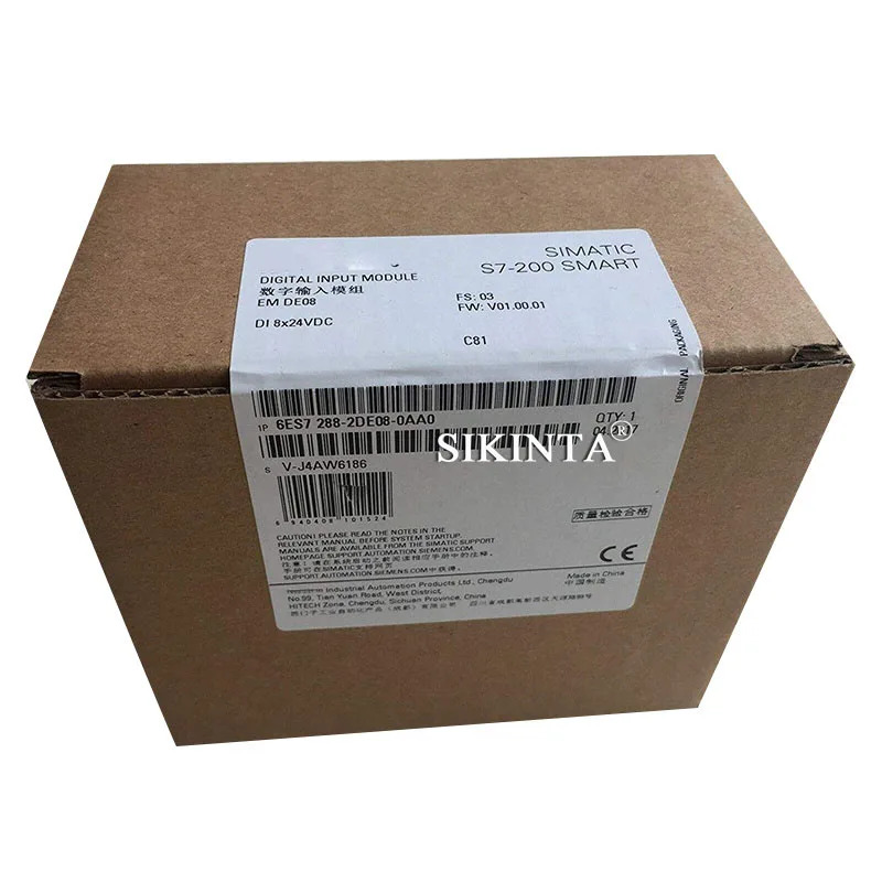 스마트 PLC 모듈 6ES7288-2DE08-0AA0 6ES7 288-2DE08-0AA0 확장 완전 리퍼