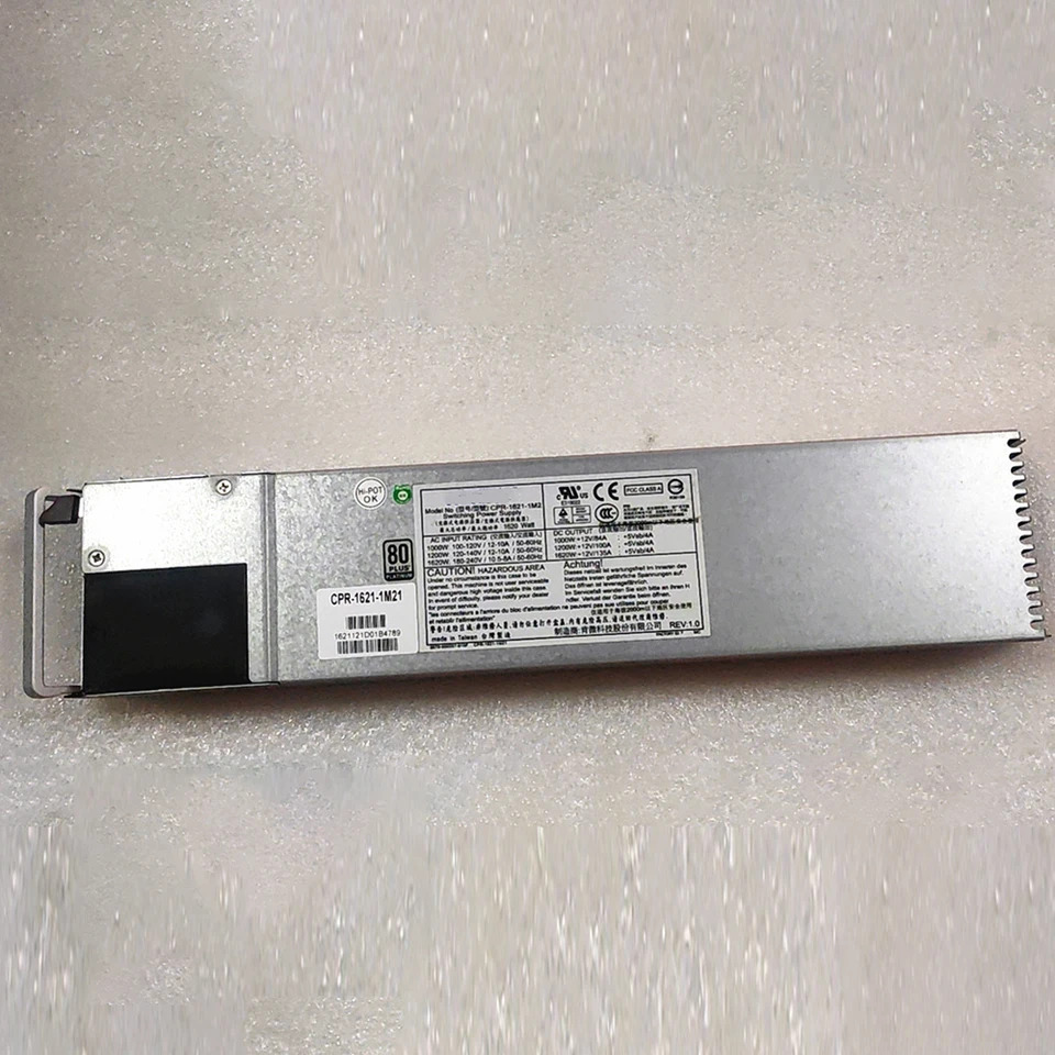 SuperMicro CPR-1621-1M2 CPR-1621-1M21 서버 전원공급장치 1620W