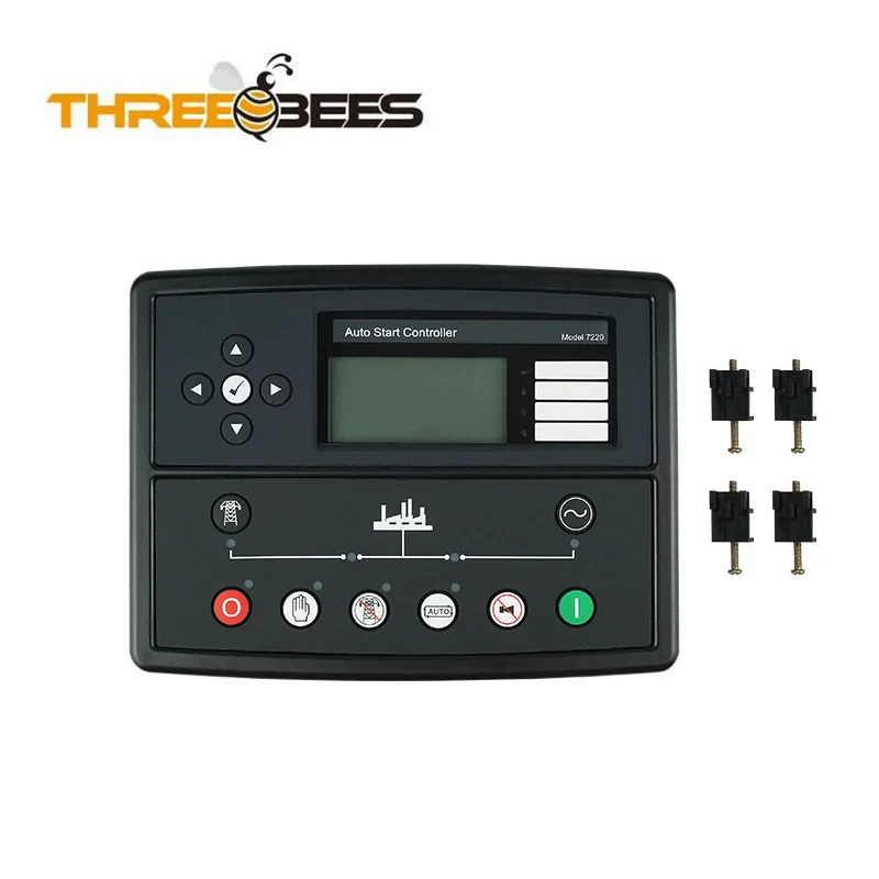 발전기 세트 컨트롤러 자체 시작 컨트롤패널 제어 화면 DSE7220