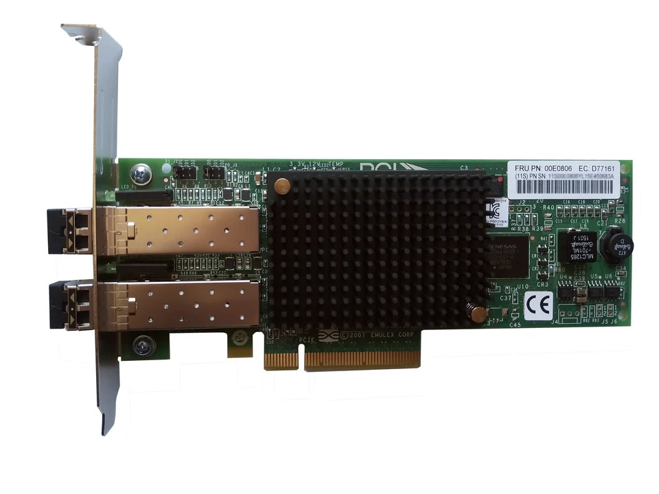 IBM P7-740 듀얼 포트 HBA 카드 키트 10N9824 00E0806 00E0938 PCI-E 8GB