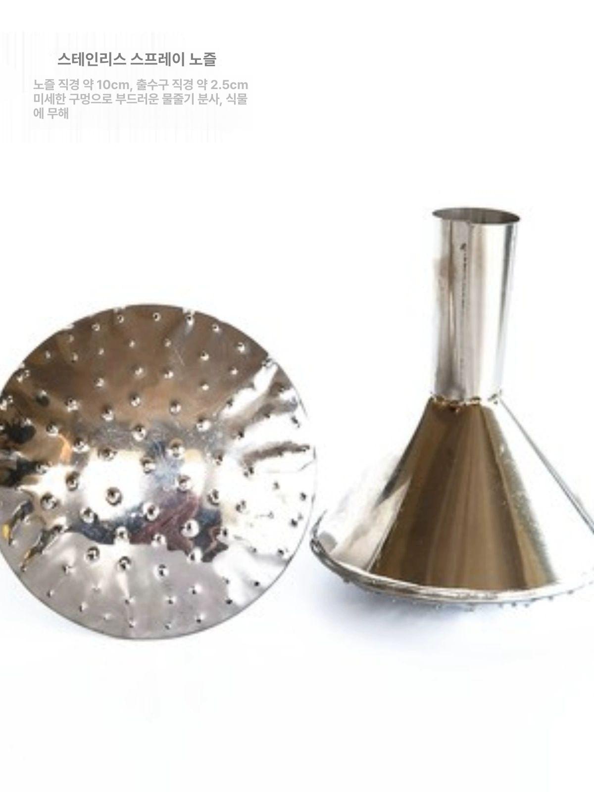 정원 물뿌리개 빈티지 핸들 원예용 대형물조리개 양철물조리개 물통 리터 인테리어 - 상세 이미지 3