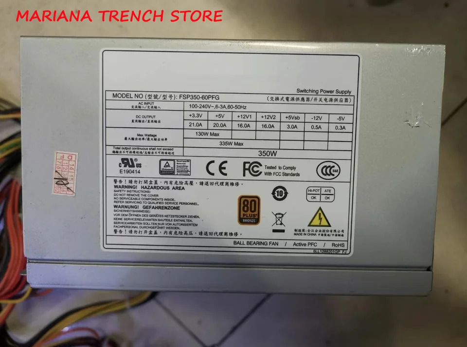 FSP350-60PFG 스위칭 전원공급장치 FSP 산업 수준
