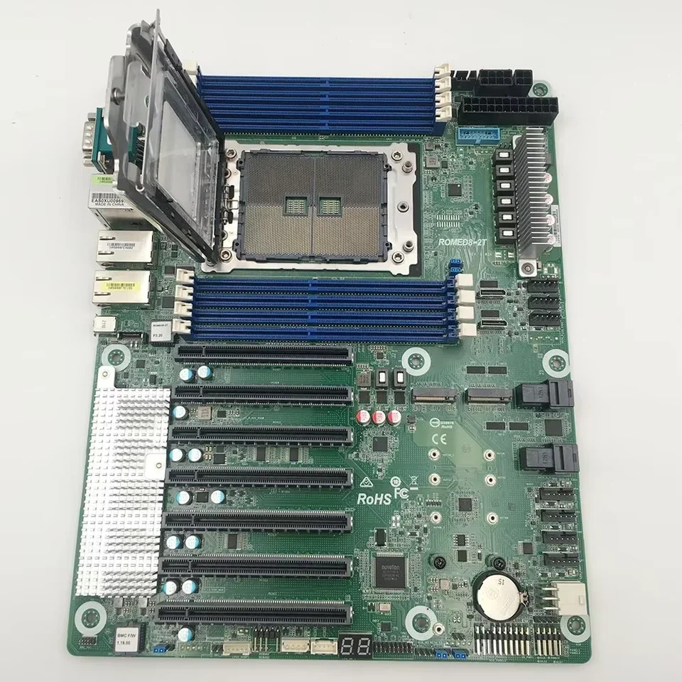 ASRock호환 ROMED8-2T 서버 워크스테이션 마더보드 SP3 LGA4094 DDR4 PCIE 4.0