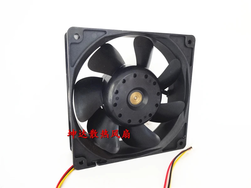 SANYO Denki 4 와이어 서버 냉각팬 109R1224H1011 DC 24V 0.25A mm