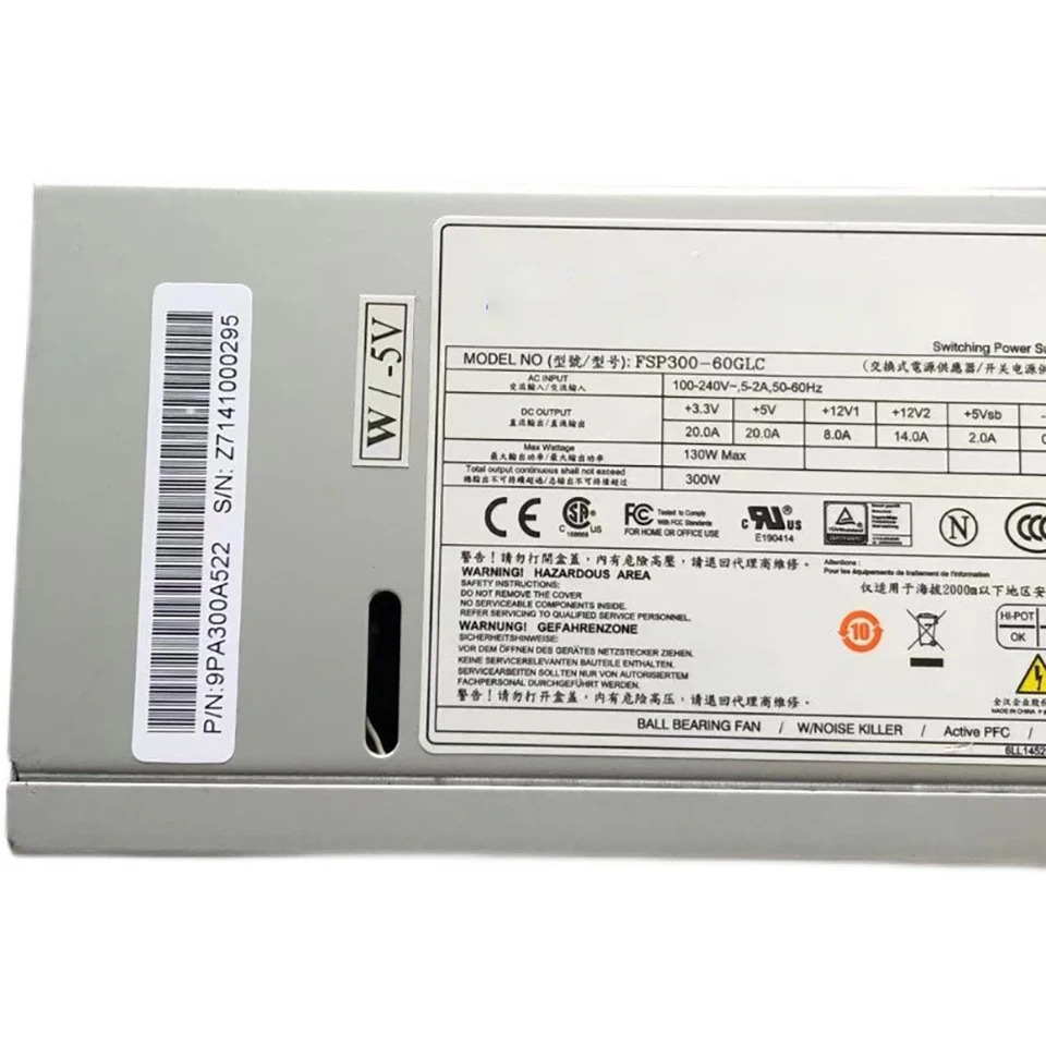 FSP300-60GLC 작동 300W 전원공급장치 리퍼 완료