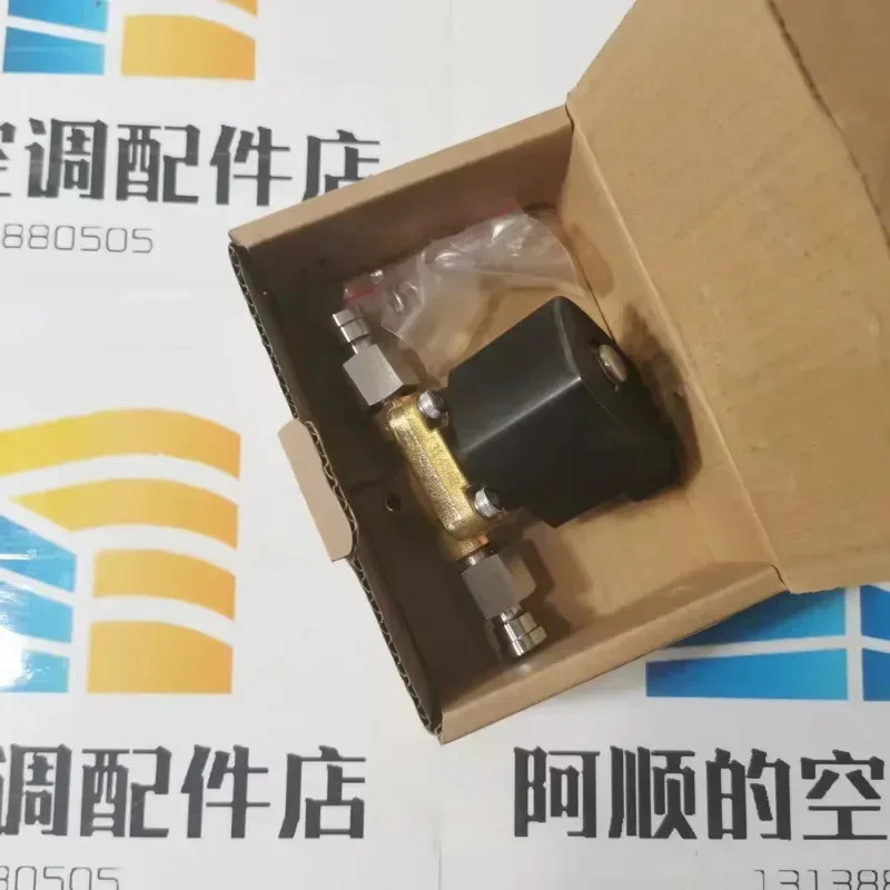 중앙 에어컨 수리 부품 솔레노이드 밸브 FDF6M-3-8F 110V 025-35150-001 신