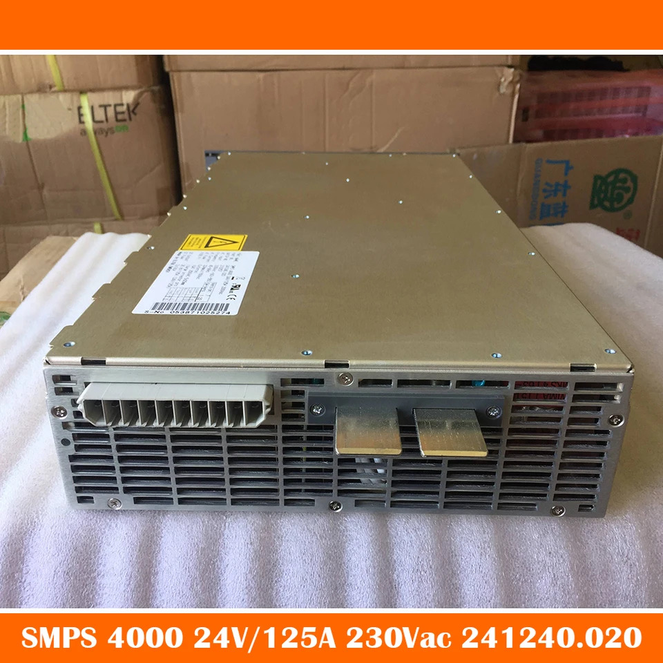 Eltek 전원공급장치 모듈SMPS 4000 24V 125A 230Vac 241240.020 조절 21.8-29V 4000W 미세